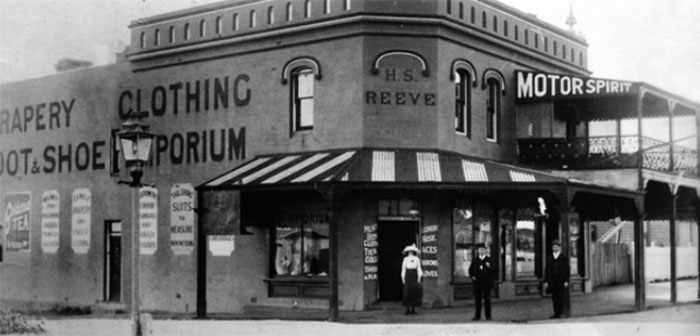 The Emporium began it's life in 1897, built by Thomas Henry Reeve